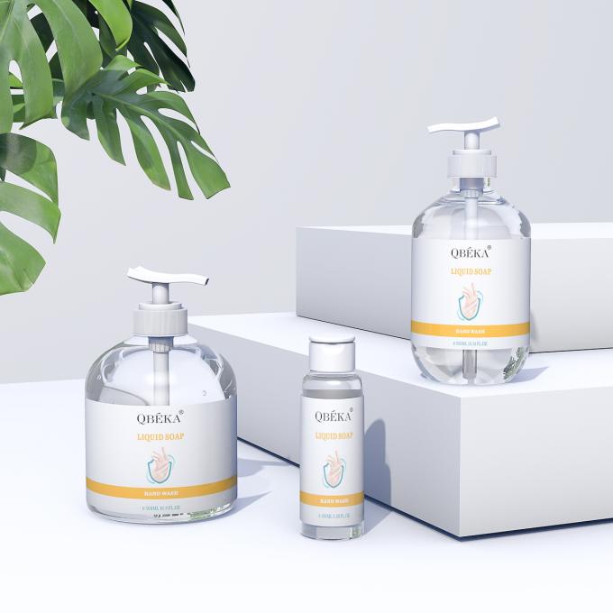 Lavado de manos antibacteriano jabón líquido exfoliante lavado de manos desinfectante de manos portátil 0