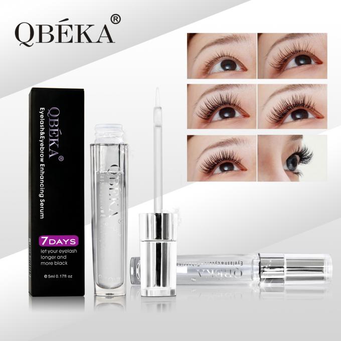 Cuidado de cejas y pestañas más eficaz Aceite de hierbas vegetales orgánicos Suero de pestañas 5ml Volumen 0