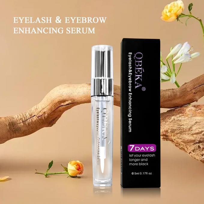 Cuidado de cejas y pestañas más eficaz Aceite de hierbas vegetales orgánicos Suero de pestañas 5ml Volumen 4