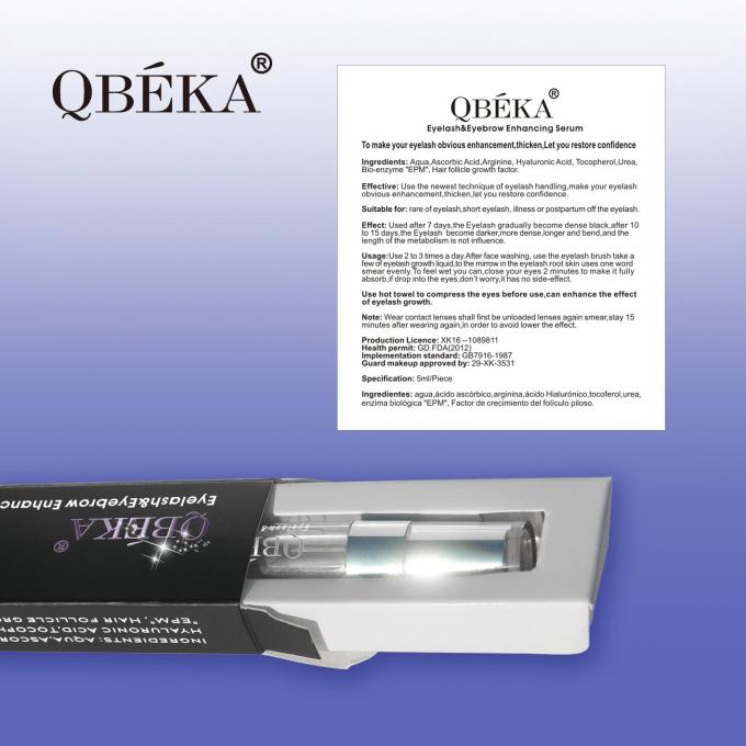 Cuidado de cejas y pestañas más eficaz Aceite de hierbas vegetales orgánicos Suero de pestañas 5ml Volumen 7