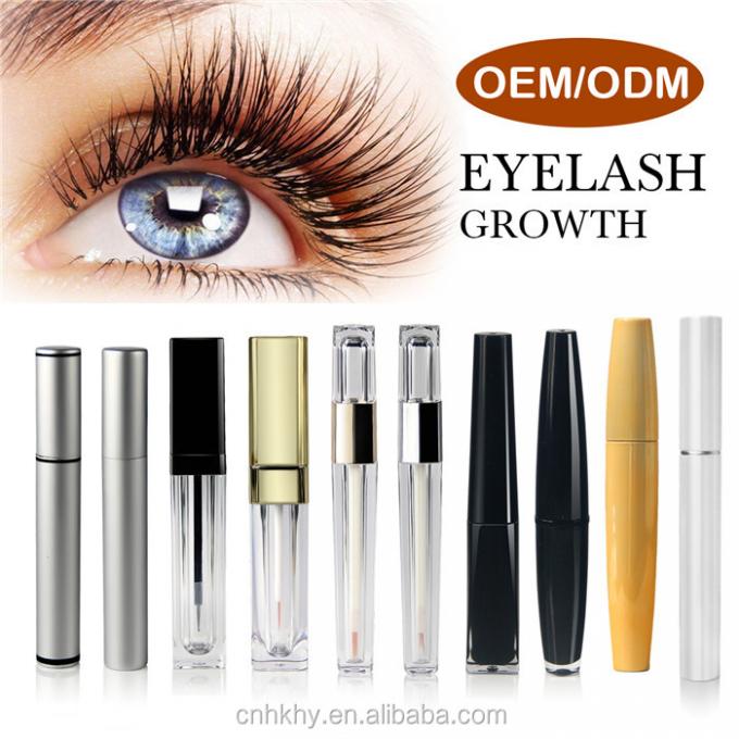 QBEKA Cosméticos Extractos de hierbas Vitamina E orgánica péptido de pestañas Suero de crecimiento de cejas 5ml 4