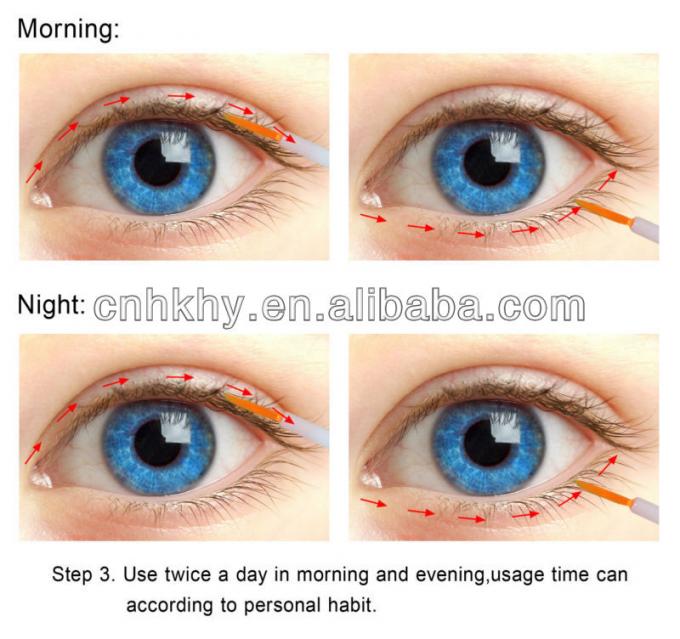 Obtenga pestañas más largas y más gruesas con el suero líquido de crecimiento de cejas 5ml 3