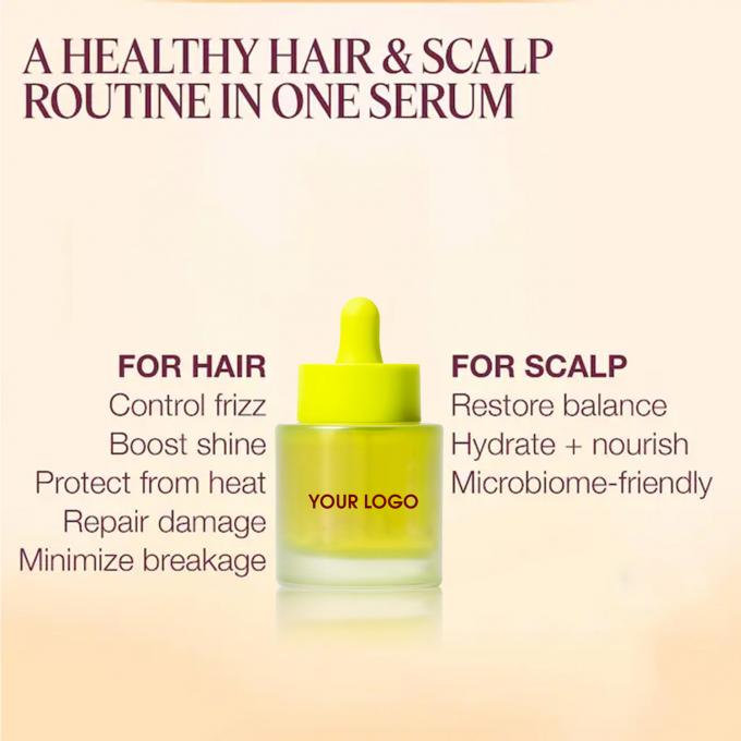Suero anti-frizz sin sulfato para el control de frizz, reparación y enderezamiento de daños 2
