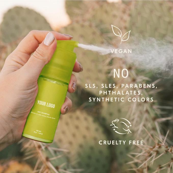 Shampoo seco en polvo sin aerosoles para mujeres 1