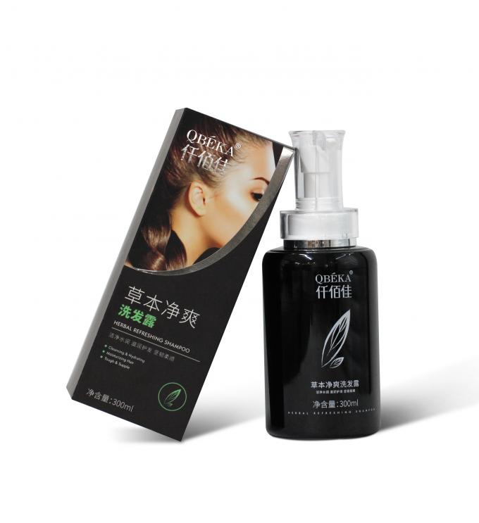 El cliente personaliza el logotipo de las hierbas refrescantes para el cabello Restaurar el champú para productos OEM ODM 2