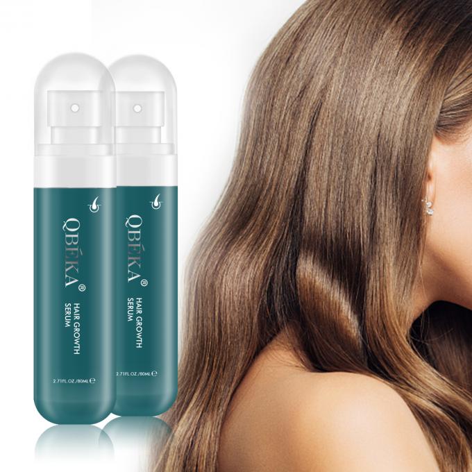 80 ml de aceite para el crecimiento del cabello de marca privada producto profesional equipo de control de calidad suero contra la pérdida del cabello 4
