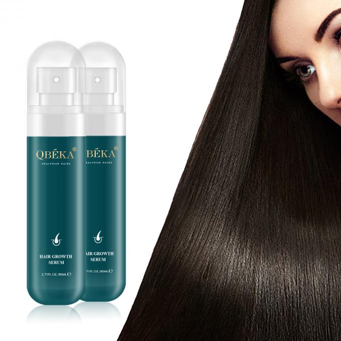 80 ml de aceite para el crecimiento del cabello de marca privada producto profesional equipo de control de calidad suero contra la pérdida del cabello 5