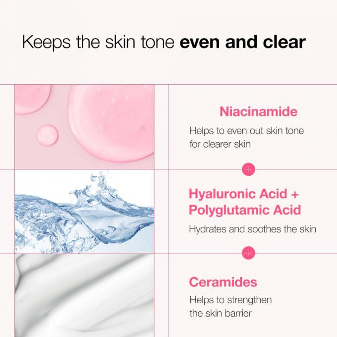 Suero facial femenino de ácido tranexámico niacinamida para el tono de piel uniforme y la corrección de manchas oscuras 1