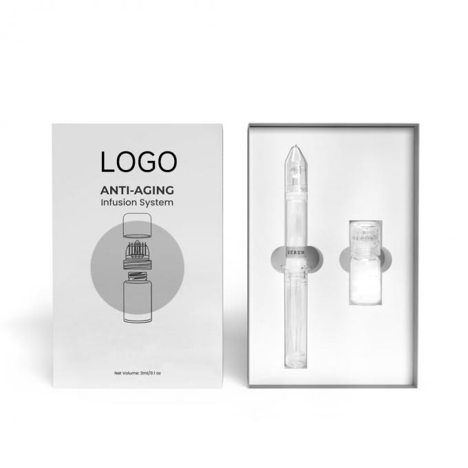 Experimentación de la piel juvenil El suero de ácido hialurónico para el sistema de perfusión de microagujas 0