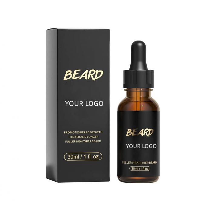 Hidratante para la barba masculina fortalece y suaviza con aceite de semilla de ricino 0