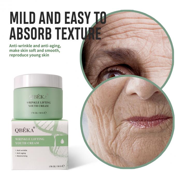 Tamaño regular Crema hidratante antienvejecimiento orgánica natural para eliminar arrugas para adultos 0