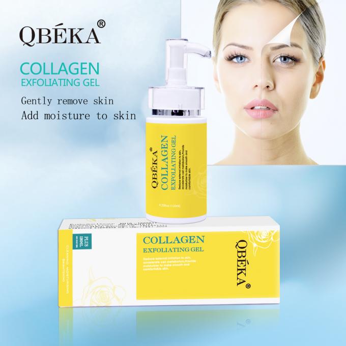 1000 Gel exfoliante No irritante limpieza de colágeno Hidratante Aclarador Cuidado del cuerpo 1