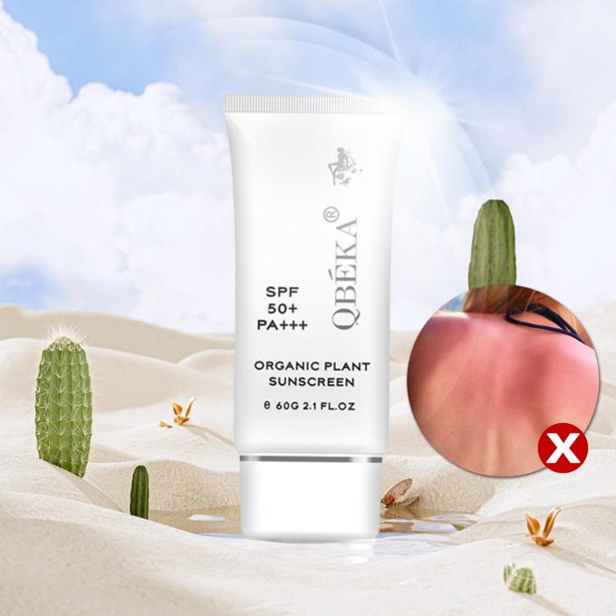 Protección UVB Protector solar para rostro y cuerpo SPF 50 Protector solar orgánico de marca privada 9