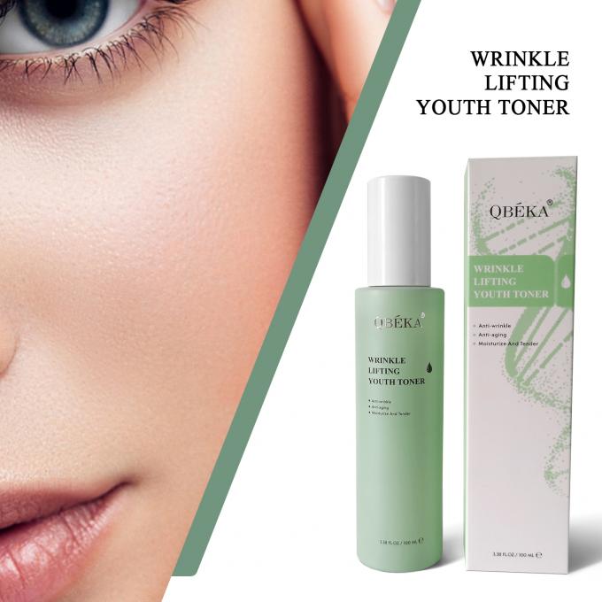 Set de cuidado de la piel femenino OEM ODM Levantador de arrugas Toner juvenil con ingredientes orgánicos 0