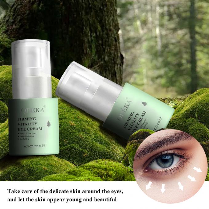 Crema de ojos de ácido hialurónico muy eficaz para mujeres que endurecen y eliminan las ojeras 8