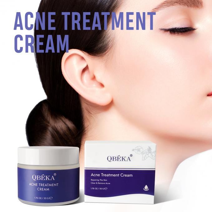 Efectiva crema para el tratamiento del acné con té verde para mujeres a granel 0