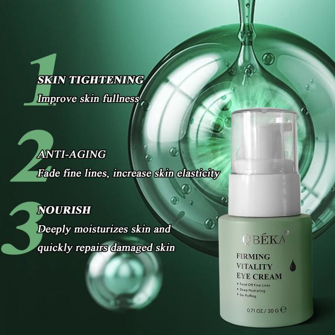 Crema para ojos de colágeno para ojeras y hinchazón Fórmula profesional antienvejecimiento 5