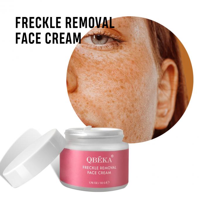 Cara y Cuerpo Femenino QBEKA Crema facial de eliminación de pecas 50g para el rejuvenecimiento de la piel 0
