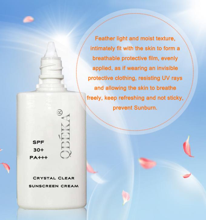 Protector solar facial para el cuerpo con Panthenol para protección segura y efectiva 0