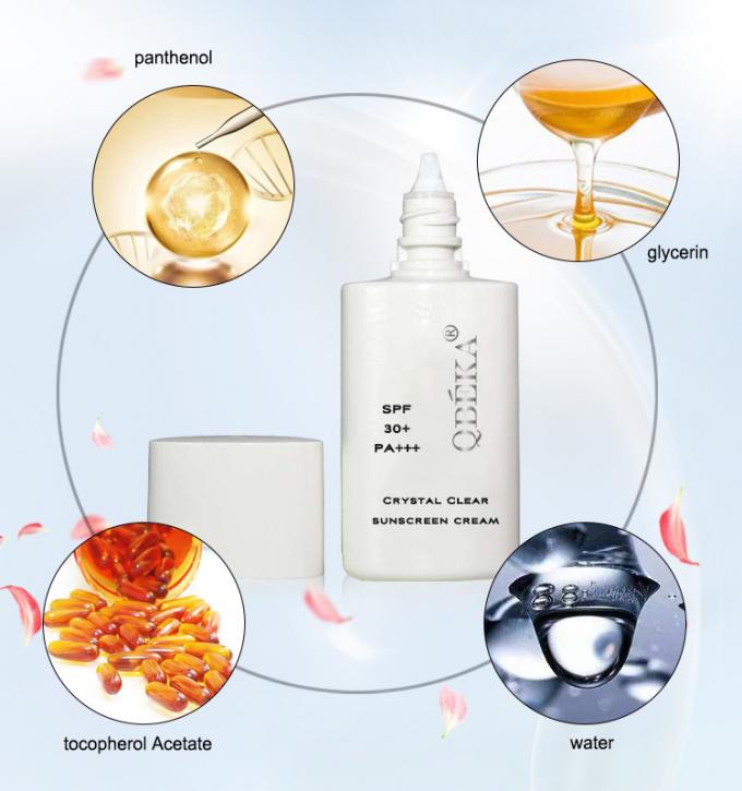 Protector solar facial para el cuerpo con Panthenol para protección segura y efectiva 3