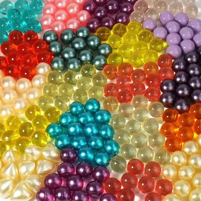 Perlas de baño de aceite esencial para la etiqueta privada Hotel Spa Capsula hidratante Cuidado del cuerpo 2