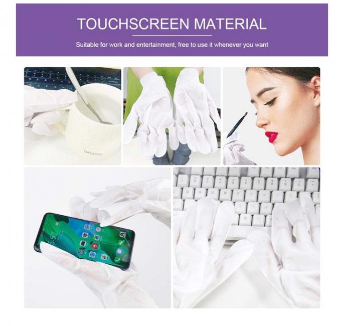 Máscara de mano de lavanda de tamaño regular exfoliante e hidratante forma de hoja personalizable 6