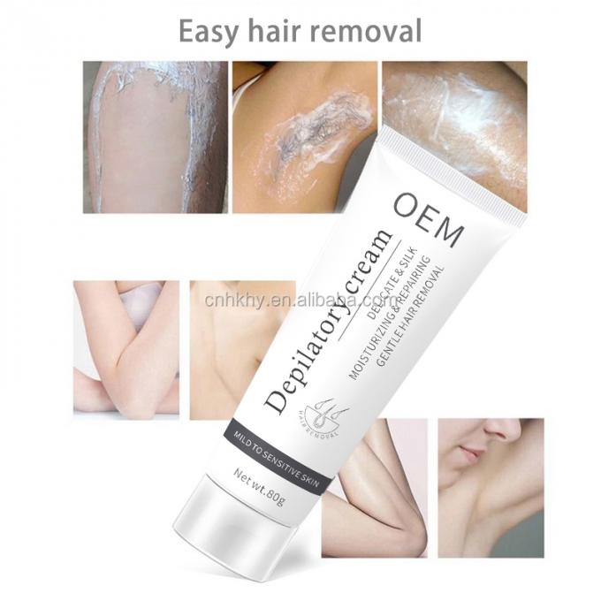 Inhibidor de cabello de hierbas para la piel sensible Ingredientes de hierbas Aloe olor suave fórmula 9