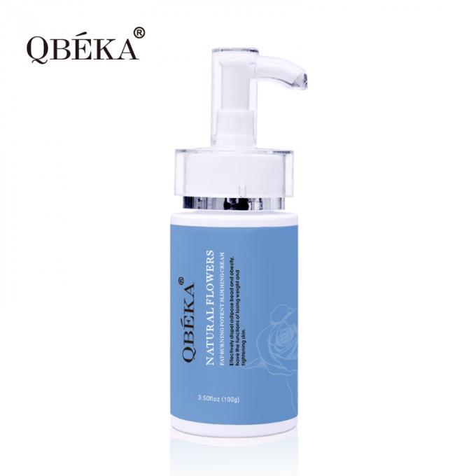 Crema de forma Flores naturales Quema grasa Potente Crema para adelgazar el cuerpo con aroma personalizado 1