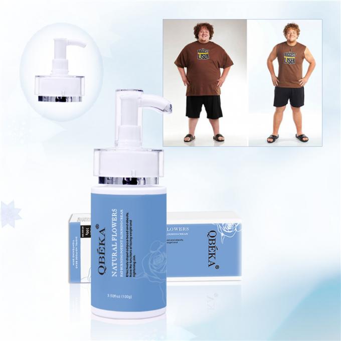 Crema de forma Flores naturales Quema grasa Potente Crema para adelgazar el cuerpo con aroma personalizado 5