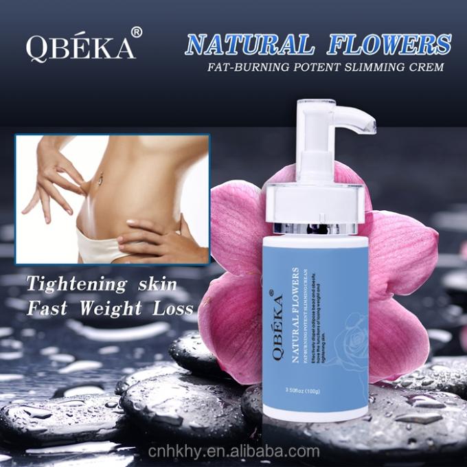 Crema de forma Flores naturales Quema grasa Potente Crema para adelgazar el cuerpo con aroma personalizado 9