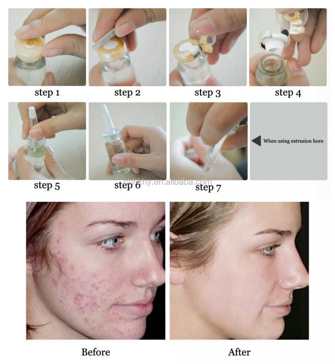100% de vitamina pura Levorotatory VC suero para la piel para el tratamiento facial y antiarrugas 3