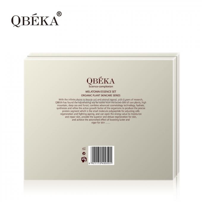 QBEKA Fermento polipeptídeo en desvanecimiento suero blanqueador oro Kit facial para el efecto de levantamiento 3