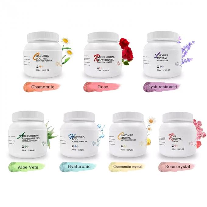 Mascarilla con jalea de lavanda para la cara, spa antienvejecimiento, hidratante en polvo, máscara personalizada 1
