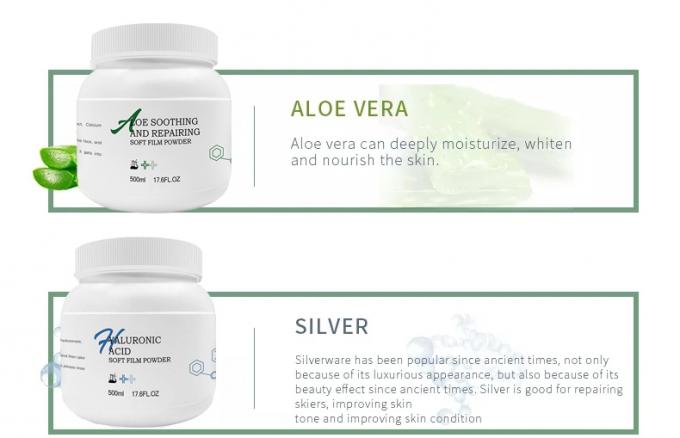 Mascarilla con jalea de lavanda para la cara, spa antienvejecimiento, hidratante en polvo, máscara personalizada 3