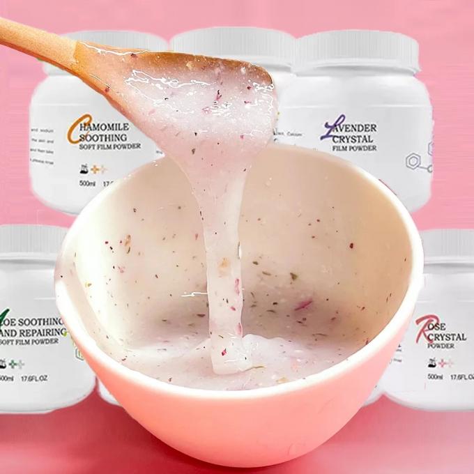 Cuidado de la piel personalizado Beauty Rose Jelly Mask Hidratante en polvo para el Spa de Cara y Cuerpo 3