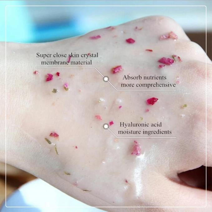 Cuidado de la piel personalizado Beauty Rose Jelly Mask Hidratante en polvo para el Spa de Cara y Cuerpo 4
