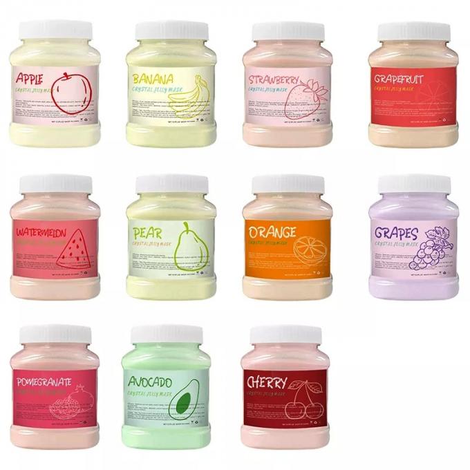 650 g de mascarilla de frutas orgánicas en polvo para el cuidado facial 0