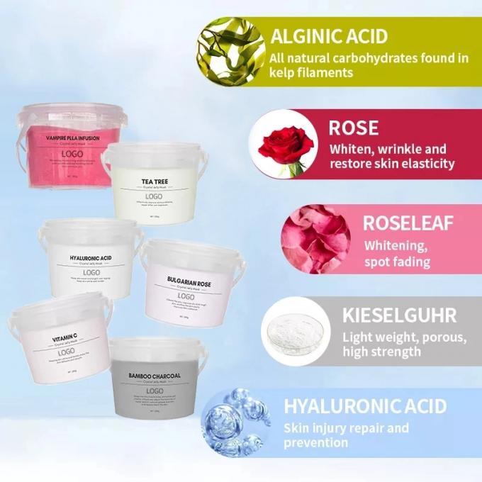 650 g de mascarilla de frutas orgánicas en polvo para el cuidado facial 10