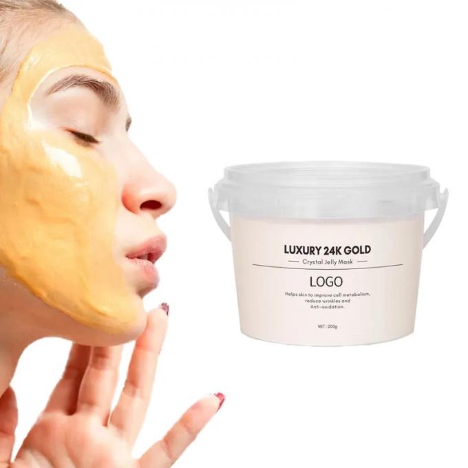 Cuidado facial Máscara de barro Mascarilla de jalea para pelar 200 g en polvo Volumen Ingrediente principal Colágeno 0