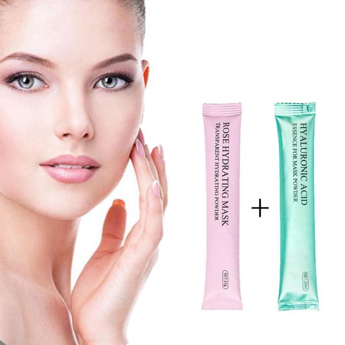 Máscara para el rostro con ácido hialurónico Función blanqueadora Máscara facial Máscara de barro suave 2