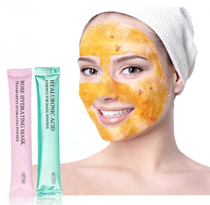 Máscara para el rostro con ácido hialurónico Función blanqueadora Máscara facial Máscara de barro suave 3