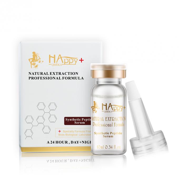 Suero para el endurecimiento y el endurecimiento de la piel Happy QBEKA Péptido sintético antiarrugas 10 ml 0