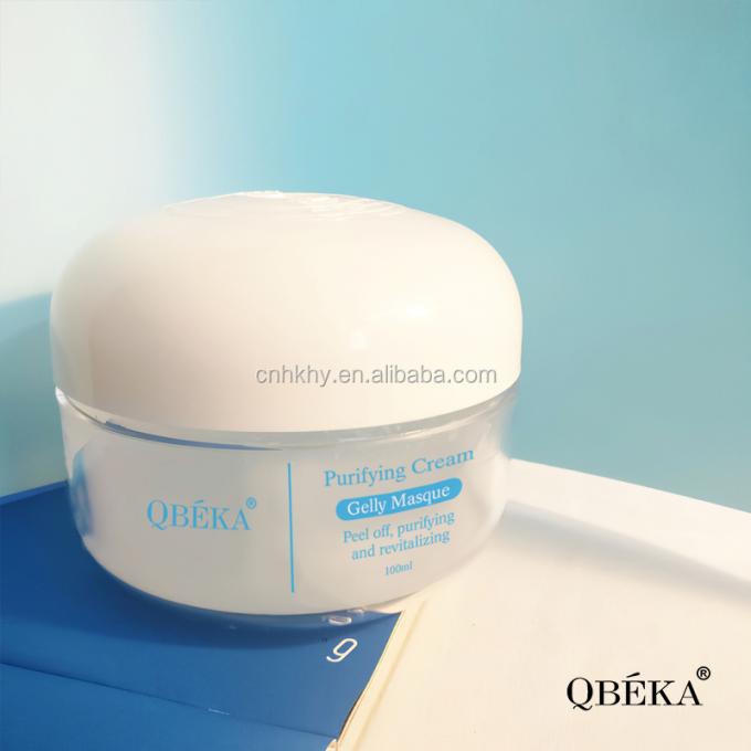 Clarificación y reparación de frío Purificación de gel de reparación de la piel de la cara crema con péptidos 1