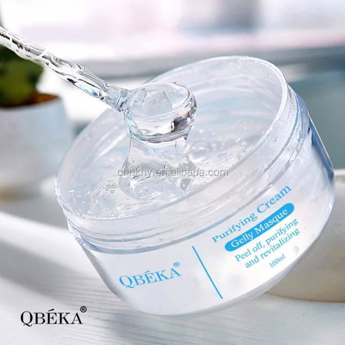 Clarificación y reparación de frío Purificación de gel de reparación de la piel de la cara crema con péptidos 3