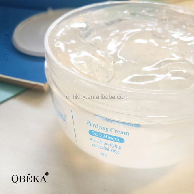 Clarificación y reparación de frío Purificación de gel de reparación de la piel de la cara crema con péptidos 5