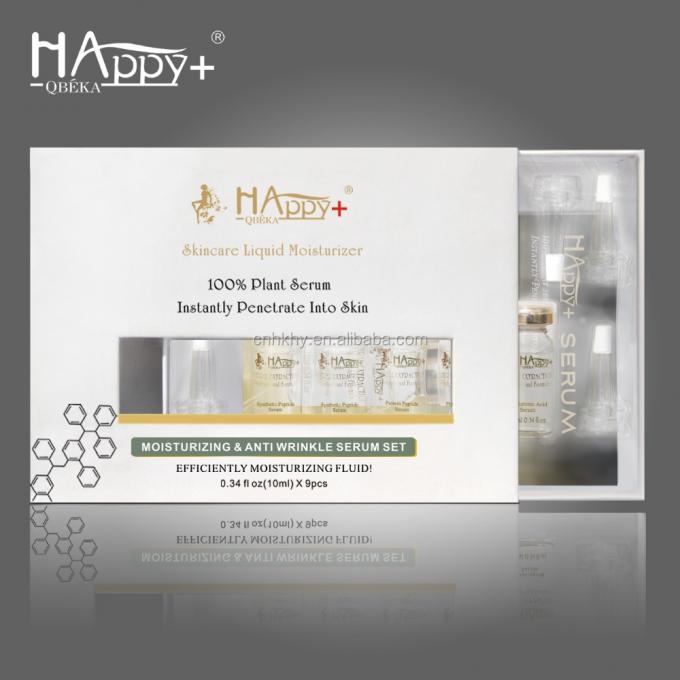 Happy QBEKA Hidratante Sero Antirrugas Conjunto para el levantamiento facial instantáneo 4