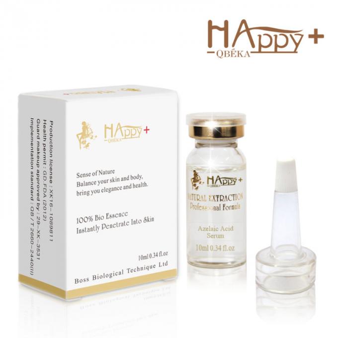 Serum para el ajuste de los poros de la cara Control de aceite feliz y tratamiento del acné con ácido azelaico 4