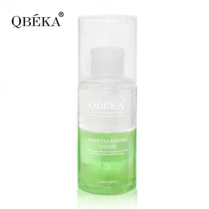 Agua de limpieza de maquillaje de eliminación de 80 ml sin irritación limpieza profunda por equipo profesional de control de calidad 3