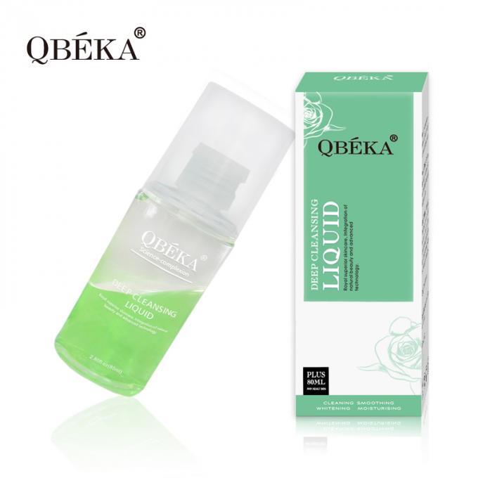 Agua de limpieza de maquillaje de eliminación de 80 ml sin irritación limpieza profunda por equipo profesional de control de calidad 8