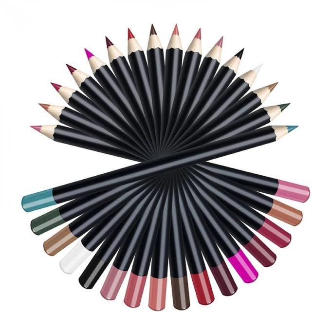 Eyeliner químico multifunción, forro para labios y lápiz de cejas de varios colores 0